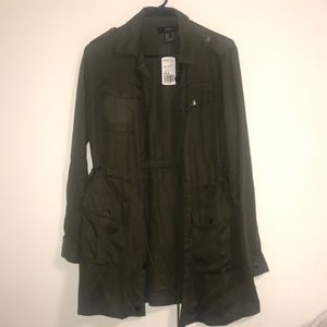 Olive casual jacket✨